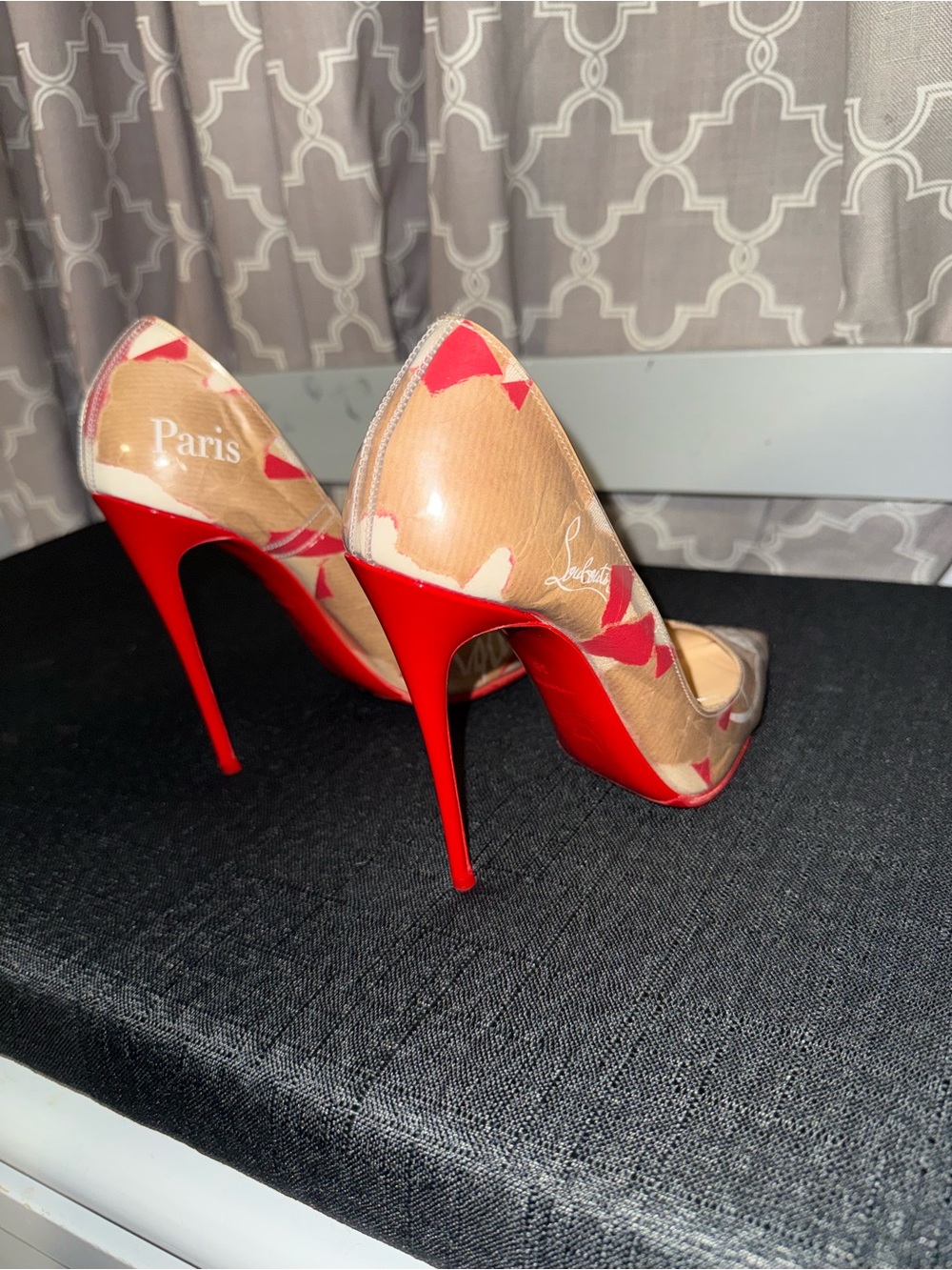 ✨ Christian Louboutin So Kate 120 “Loubi Print” PVC Pumps — Limited Edition - Picture 4 of 5